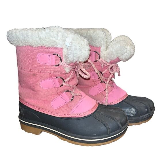 Cat & Jack Pink Winter Boots - Picture 1 of 6